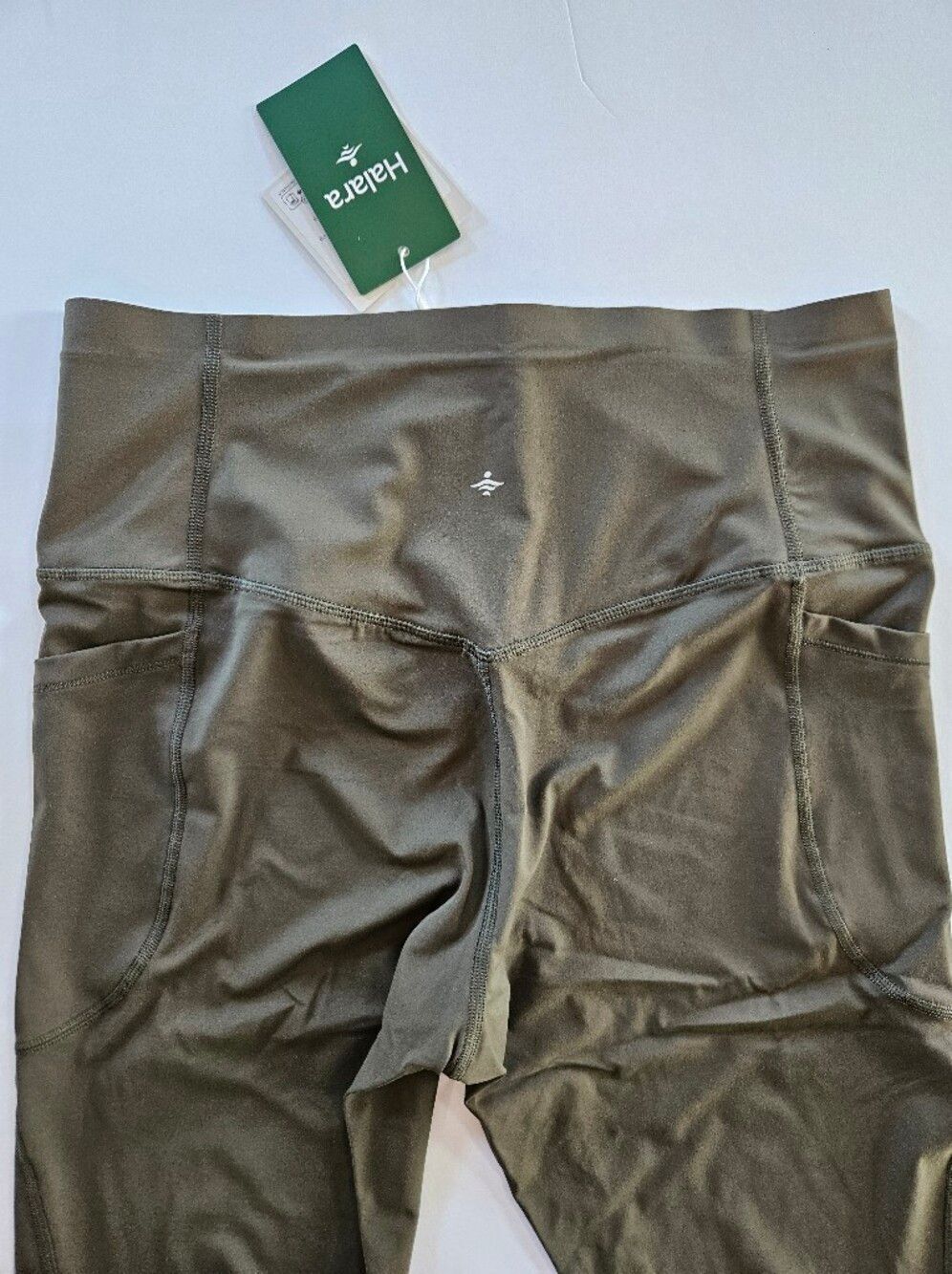 Halara UltraSculpt™ High Waisted Tummy Control Shaping Training 7/8 Leggings L - Picture 10 of 15